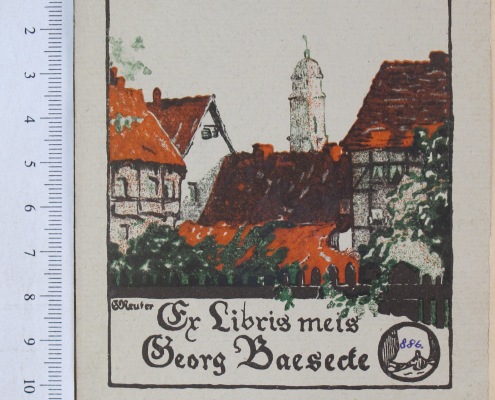 Exlibris Baesecke, Georg