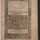Titelblatt einer Dissertation aus dem Jahr 1604, Nh 391